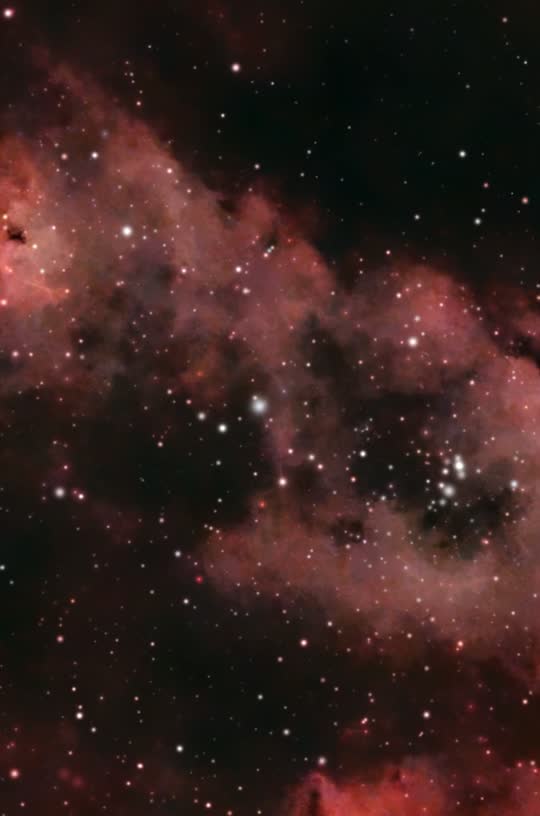 Soul Nebula: 3D flyby