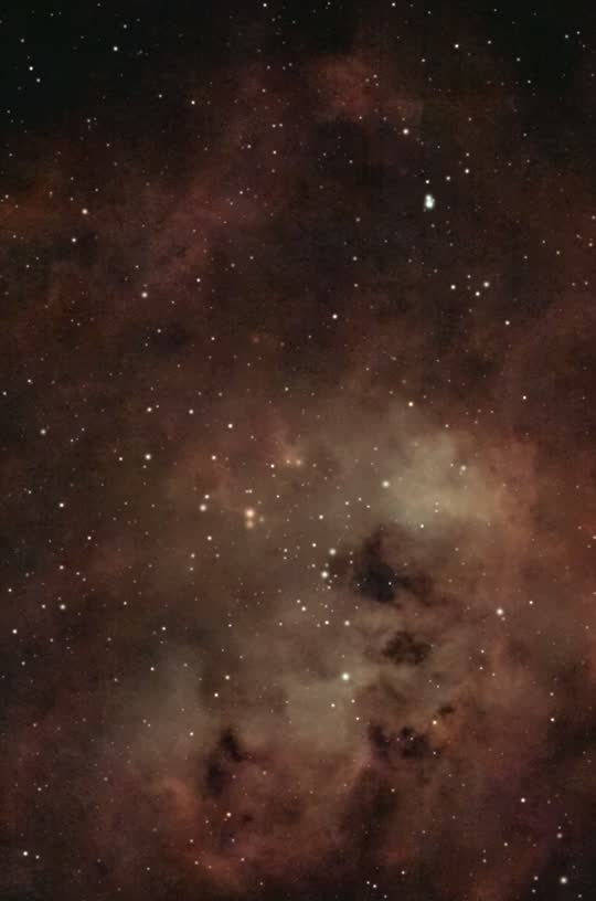 Tadpoles Nebula: 3D flyby