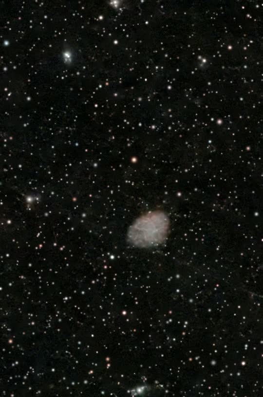 Crab Nebula: 3D flyby