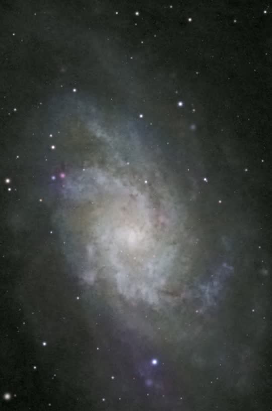 Triangulum Galaxy: 3D flyby