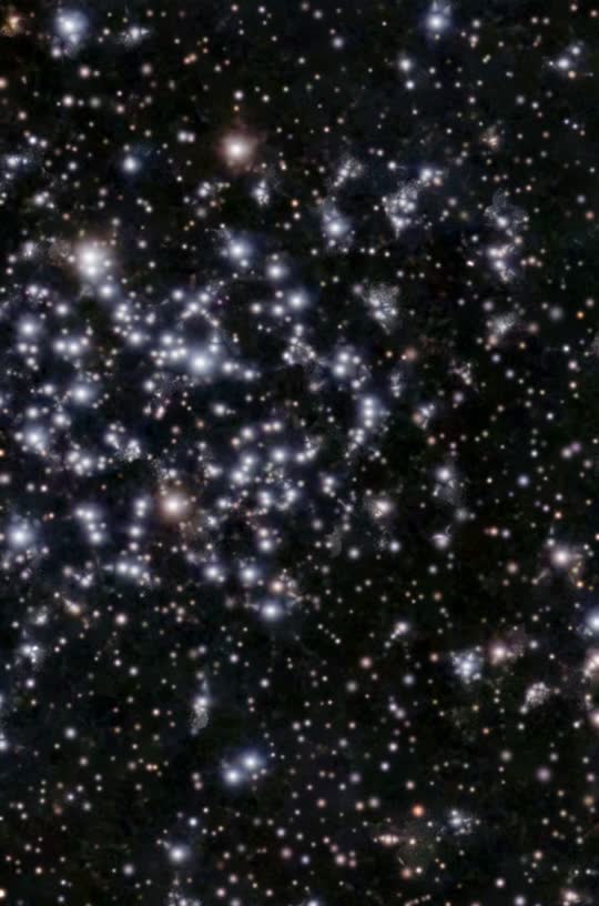 Open cluster M35: 3D flyby