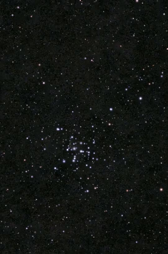 Open cluster M36: 3D flyby