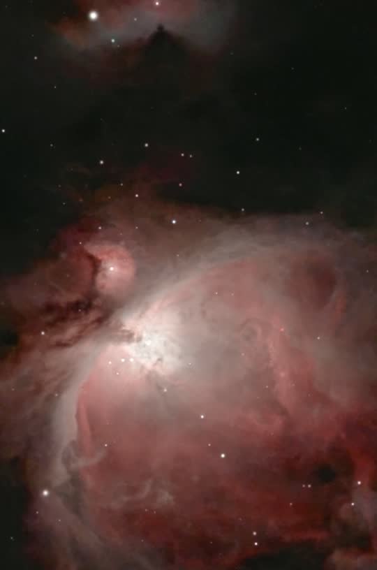 Orion Nebula: 3D flyby