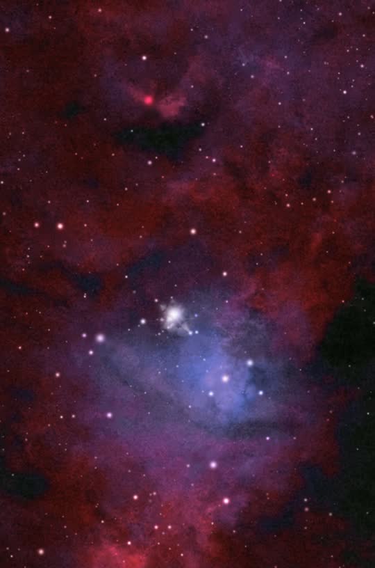 Christmas Tree (Cone) Nebula: 3D flyby